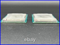 (2) Intel Xeon Silver 4210R, SRG24, 2.4GHz, 10-Core, 20 Threads, LGA3647, CPU's