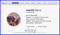 2009? Mac Pro 4,1- 5,1 CPU Tray with 12-Core 3.46GHz Xeon and 96GB RAM