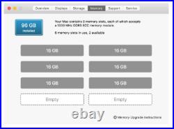 2009? Mac Pro 4,1- 5,1 CPU Tray with 12-Core 3.46GHz Xeon and 96GB RAM