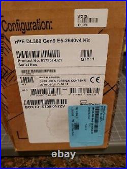 817937-B21 Intel Xeon E5-2640V4 2.4GHz 10-Core Processor Kit for HP DL380 Gen9