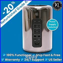 Apple Mac Pro? 4-Core Xeon E5 3.7GHz? 64GB RAM? 256GB SSD? GPU AMD FirePro D500