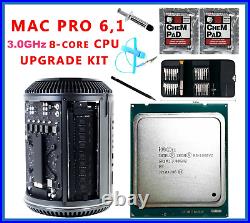 Apple Mac Pro 6.1 Late 2013 3.0GHz E5-1680 v2 8-Core Xeon CPU Upgrade kit