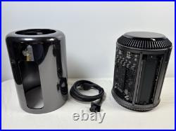 Apple Mac Pro A1481 6-Core Xeon E5 @ 3.5GHz 32GB RAM 1 TB SSD Dual FirePro D500