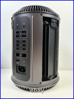 Apple Mac Pro A1481 6-Core Xeon E5 @ 3.5GHz 32GB RAM 1 TB SSD Dual FirePro D500