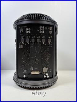 Apple Mac Pro A1481 6-Core Xeon E5 @ 3.5GHz 32GB RAM 1 TB SSD Dual FirePro D500