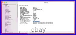 Apple Mac Pro A1481 6-Core Xeon E5 @ 3.5GHz 32GB RAM 1 TB SSD Dual FirePro D500