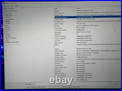 DELL PRECISION 7520 Intel Xeon E3-1505M 3.00GHz 4Core 32GB RAM 512GB SSD