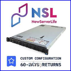 DELL PowerEdge R630 10 Bay SFF 2x E5-2667v3 3.2GHz =16 Cores 128GB H730 4xRJ45