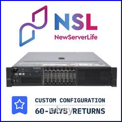 DELL PowerEdge R730 Server 2x E5-2667v4 3.2GHz =16 Cores 64GB H730 4xRJ45