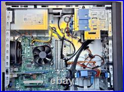 Dell PowerEdge T30 Intel(R) Xeon(R) CPU E3-1225 v5 @ 3.30GHz 500GB 3 NIC