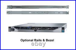 Dell Poweredge R630 Server 2x E5-2620 V4 =16 Cores S130 64GB RAM 4x 250GB SATA