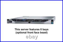 Dell Poweredge R630 Server 2x E5-2620 V4 =16 Cores S130 64GB RAM 4x 250GB SATA