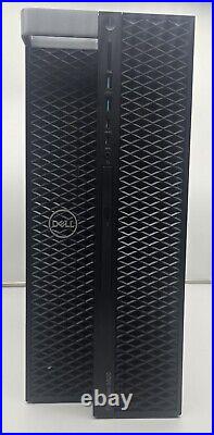 Dell Precision T5820 Workstation W-2255 3.7GHz 64GB RAM P1000 Video 512 GB SSD