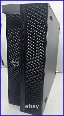 Dell Precision T5820 Workstation W-2255 3.7GHz 64GB RAM P1000 Video 512 GB SSD