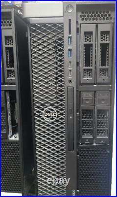 Dell Precision T5820 Workstation W-2255 3.7GHz 64GB RAM P1000 Video 512 GB SSD