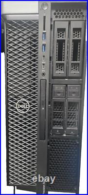 Dell Precision T5820 Workstation W-2255 3.7GHz 64GB RAM P1000 Video 512 GB SSD