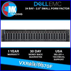 Dell VxRail P570F 24B SFF 2U Server -V1- Choose CPUs/RAM/Drives Wholesale
