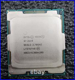 Genuine Intel Xeon W-2145 3.70Ghz 8 Cores 11MB LGA2066 CPU P/N SR3LQ Tested