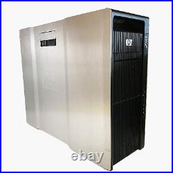 HP Z800 Workstation 2x Xeon W5580 3.2 GHZ (2 CPU) 96 GB Ram, 500 GB SSD