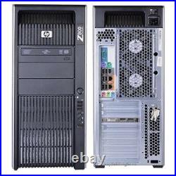 HP Z800 Workstation Xeon 2X X5687 Dual CPU 3.6GHz 96GB RAM 1TB SSD K620 wifi