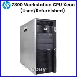 HP Z800 Workstation Xeon 2X X5687 Dual CPU 3.6GHz 96GB RAM 1TB SSD K620 wifi