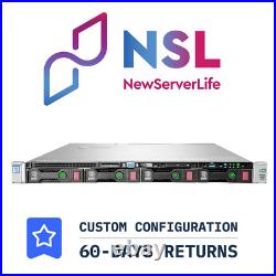 HPE ProLiant DL360 Gen9 4LFF 2x E5-2667v3 3.2GHz =16 Cores 32GB P440AR 4xRJ45