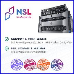 HPE ProLiant DL360 Gen9 4LFF 2x E5-2667v3 3.2GHz =16 Cores 32GB P440AR 4xRJ45