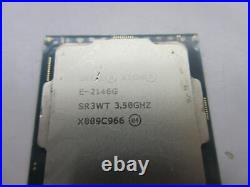 INTEL CPU Processor Xeon E-2146G 3.50 GHz LGA 1151 SR3WT