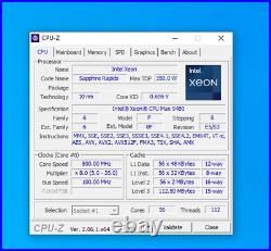 INTEL XEON MAX 9480 SAPPHIRE RAPIDS 56C 1.90-3.50GHz 350W LGA4677 AI CPU