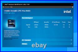 INTEL XEON MAX 9480 SAPPHIRE RAPIDS 56C 1.90-3.50GHz 350W LGA4677 AI CPU