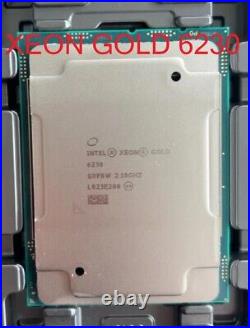 Intel XEON GOLD 6230 20-core 2.10GHz 27.5MB L3 CACHE 125W SRF8W CPU processor