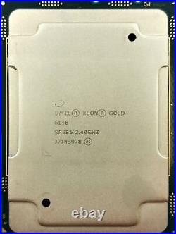 Intel Xeon 20-Core Gold 6148 @ 2.4GHz 27.5M 150W Processor SR3B6 CPU