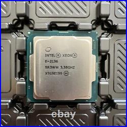 Intel Xeon E-2136 SR3WW 3.30 GHz 6-Core 12-Threads LGA1151 Coffee Lake Resale