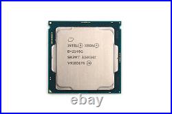 Intel Xeon E-2146G 3.50GHz 6-Core 12MB LGA 1151 CPU P/N SR3WT Tested Working