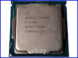 Intel Xeon E-2146G 6 Core 3.50GHz FCLGA1151 Server Processor