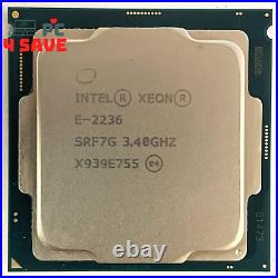 Intel Xeon E-2236 3.40GHz 6-Core LGA1151 12MB Server CPU Processor SRF7G 80W