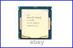 Intel Xeon E-2246G 3.60GHz 6-Core 12MB LGA 1151 Processor P/N SRF7N Tested