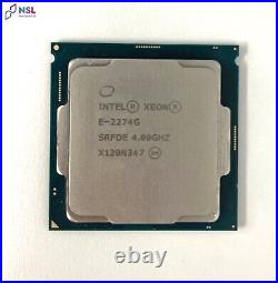 Intel Xeon E-2274G SRFDE 4.00 GHZ Socket LGA1151 Processor CPU