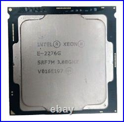 Intel Xeon E-2276G 3.80GHz Six-Core 12MB LGA 1151/Socket H4 CPU Processor SRF7M