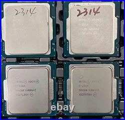 Intel Xeon E-2314 LGA-1200 Server CPU Processor 2.80 4.50 GHz 4-Core 8MB 65W