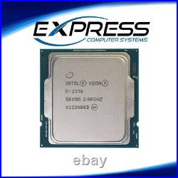 Intel Xeon E-2336 SRKN5 (2.9GHz / 6-core / 65W) Processor Clean Pull