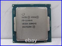 Intel Xeon E3-1220V6 CPU Processor SR329 3.0GHz Quad Core 72W LGA1151