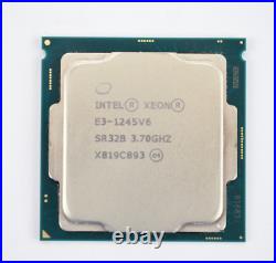 Intel Xeon E3-1245-V6 SR32B 3.70GHz 8MB 4-Core LGA1151 Processor CPU Kaby Lake