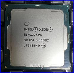 Intel Xeon E3-1275 V6 4-core 8-thread 8MB 73W 3.80GHz LGA1151 CPU processor