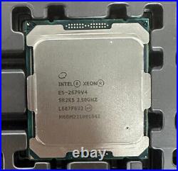 Intel Xeon E5-2679 V4 SR2K5 2.50GHz 20-core LGA2011-3 e5-2679v4 CPU processor