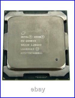 Intel Xeon E5-2698 v4 2.2GHz 50MB 20-Core 135W LGA2011-3 SR2JW