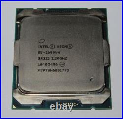 Intel Xeon E5-2699 v4 2.2GHz 22-Core 55MB 145W LGA2011-3 CPU/Processor SR2JS