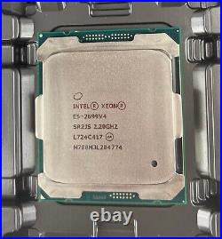 Intel Xeon E5-2699 v4 2.2GHz 55MB 22-Core 145W LGA2011-3 SR2JS