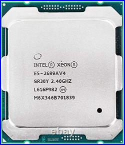 Intel Xeon E5-2699A V4 2.40GHz 55MB 22 Core 9.6GT/s 145W CPU Processor SR30Y
