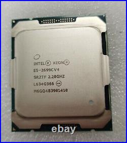 Intel Xeon E5-2699C V4 2.20GHz 22-Core SR2TF LGA2011-3 X99 Server CPU Processor